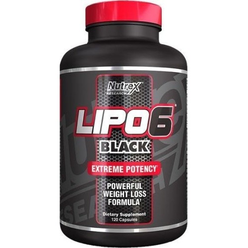Nutrex Lipo 6 BLACK 120 kaps.