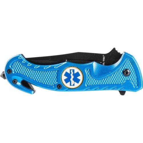 NIEBIESKI NÓŻ SAMOCHODOWY ′RESCUE′