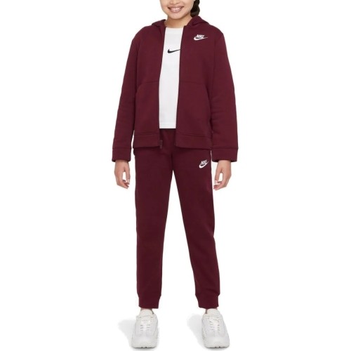 Dres chłopięcy Nike U Nsw Trk Suit Core Bordeaux BV3634 638