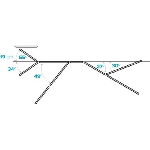 Profesjonalny stół do masażu SPA & Wellness Fiji, 5 lub 7-sekcyjny