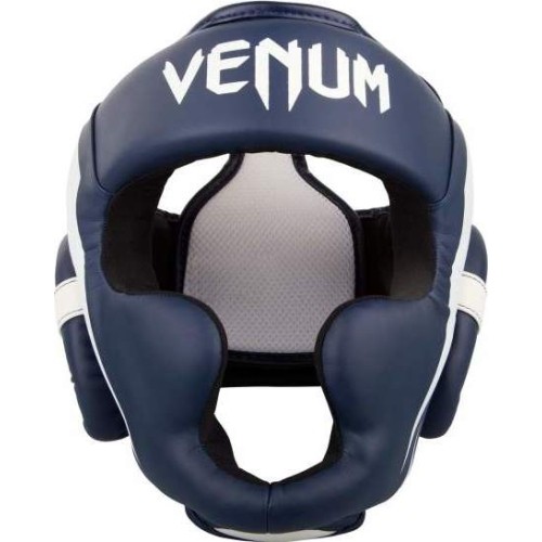 Kask bokserski Venum Elite - White/Navy Blue