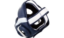 Kask bokserski Venum Elite - White/Navy Blue
