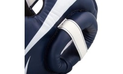 Kask bokserski Venum Elite - White/Navy Blue