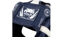 Kask bokserski Venum Elite - White/Navy Blue