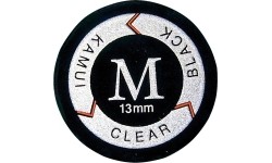 Skórka do kija bilardowego KamuiClear Black Medium 13 mm, 1 szt.