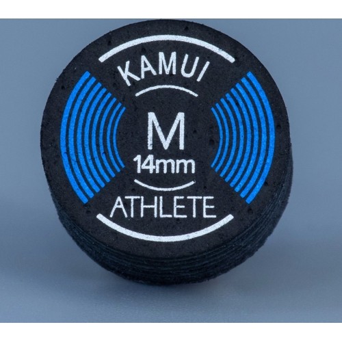 Skórka do kija bilardowego Kamui Athlete, medium, 14 mm