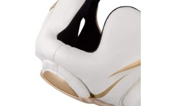 Kask bokserski Venum Elite - White/Gold