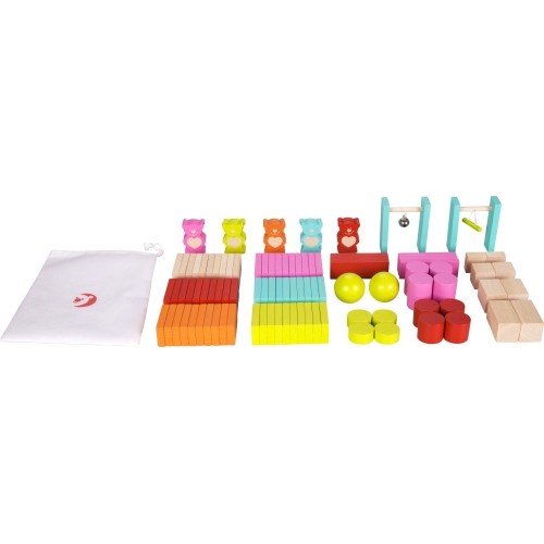 Klocki domino Misie