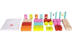 Klocki domino Misie