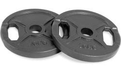 Zestaw żeliwnych talerzy olimpijskich KROON 5–25 kg - 20 kg