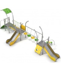 Zestaw wspinaczkowy na plac zabaw Inter-Play Dometo 3-2
