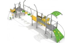 Zestaw wspinaczkowy na plac zabaw Inter-Play Dometo 3-2