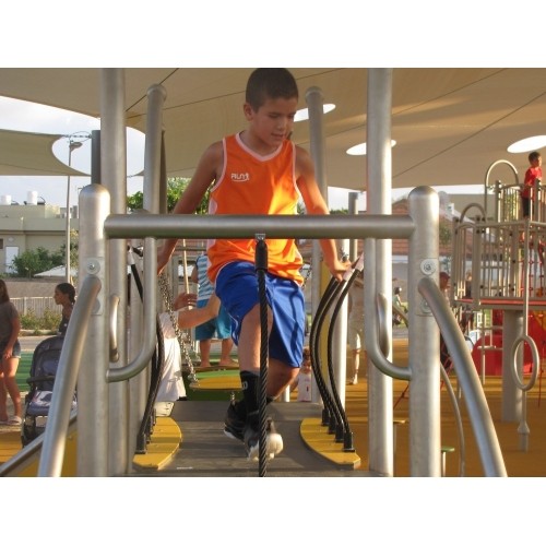 Zestaw wspinaczkowy na plac zabaw Inter-Play Dometo 3-2