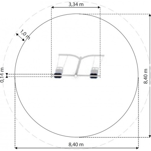 Wisząca karuzela Inter-Play Solano 2-2
