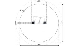 Wisząca karuzela Inter-Play Solano 2-2