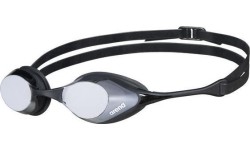 Okulary do pływania Arena Cobra Swipe Mirror, srebrno-czarne