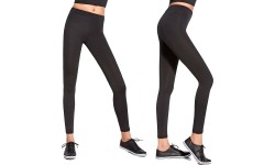 Damskie legginsy fitness do uprawiania sportu Bas Black Forcefit 90 - Black
