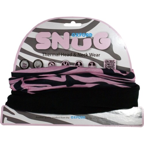 Szalik wielofunkcyjny Oxford Snug - Różowa zebra