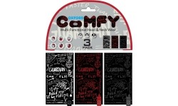 Uniwersalna bandamka Komin Getr na szyję i twarz Oxford Comfy 3-szt. - Harley Davidson Colours