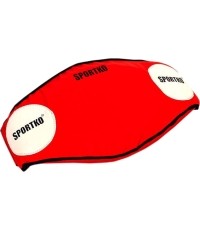 Sportowy treningowy ochraniacz pasa SportKO 335 - rozm. uniwersalny - Red