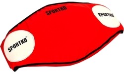 Sportowy treningowy ochraniacz pasa SportKO 335 - rozm. uniwersalny - Red