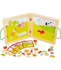 Farm. Magnetic puzzle