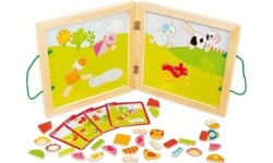 Farm. Magnetic puzzle