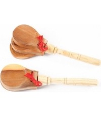 Wood Castnets With Handle Amaya