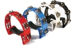 Half Plastic Tambourine Amaya