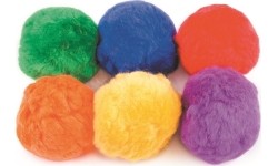 Set of 6 fleece balls Spordas