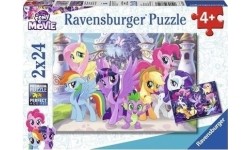 RAVENSBURGER puzzle Ponys, 2x24 elem., 7812