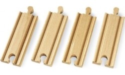 BRIO mažų tiesių kelio detalių rinkinys, 33334