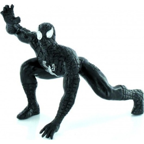 Figurine Comansi Spiderman, Black, Bent Over