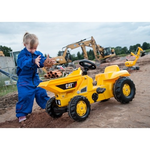 Traktor na pedały RollyKid Dumper CAT