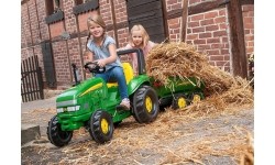Traktor na pedały RollyX-Trac John Deere