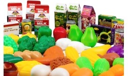 Zestaw produktów żywnościowych do zabawy dla dzieci Ecotoys (120 szt.)