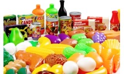 Zestaw produktów żywnościowych do zabawy dla dzieci Ecotoys (120 szt.)