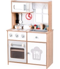 Drewniana kuchenka eko zabawka kulinarna