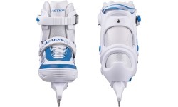 Łyżwy damskie dla dziewczynki Action Frio
