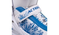 Łyżwy damskie dla dziewczynki Action Frio