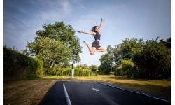 Trampolina BERG Ultim Favorit InGround - 280 cm, zielona