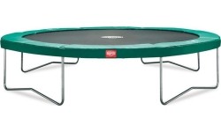 Trampolina BERG Favorit Regular - 380 cm, zielona