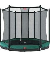 Trampolina BERG Favorit InGround 330 Green + siatka ochronna Comfort