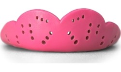 Ochraniacz na zęby dla dorosłych SISU 2.4 Max - Hot Pink