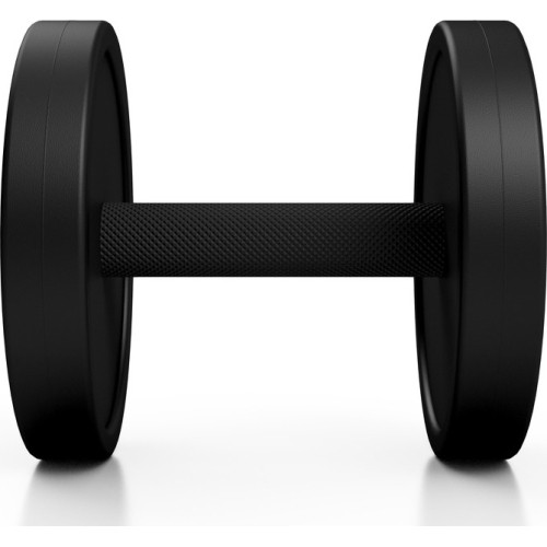 Hantel gumowany Marbo - 5 kg, czarny