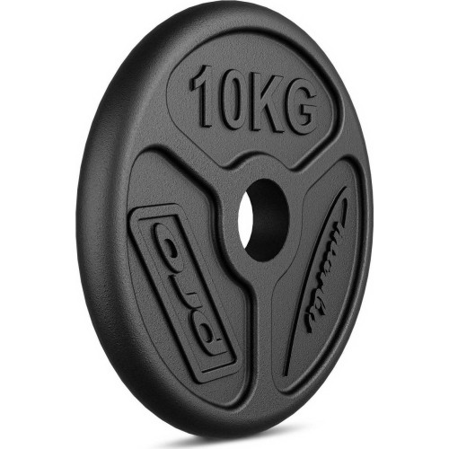 Olimpijski żeliwny talerz obciążeniowy Marbo 10 kg
