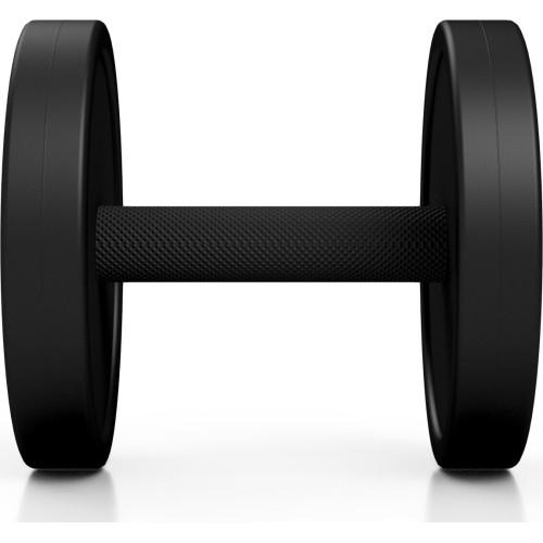 Hantla gumowana Marbo - 7,5 kg, czarna