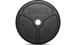 Olimpijski żeliwny talerz obciążeniowy Marbo 25 kg