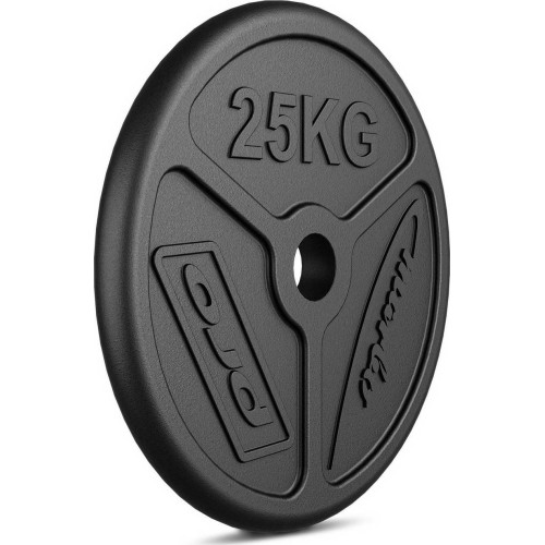 Olimpijski żeliwny talerz obciążeniowy Marbo 25 kg