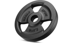 Zestaw talerzy żeliwnych Marbo 29 kg (2x5 kg + 6x2,5 kg + 4x1 kg)